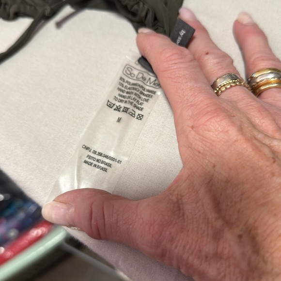 So De Mel NWT Rio Bikini Set in Olive Green S/M - Picture 12 of 16